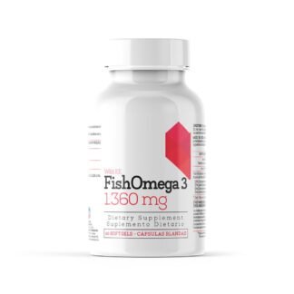 Fish Omega 3 1.360 mg 60 Softgels (50/20EE) (870 mg of Active Fatty Acids)